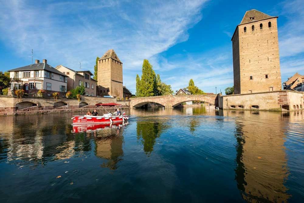 Appartement Rooftop - 5 Min Centre Ville Strasbourg シルティグアイム エクステリア 写真